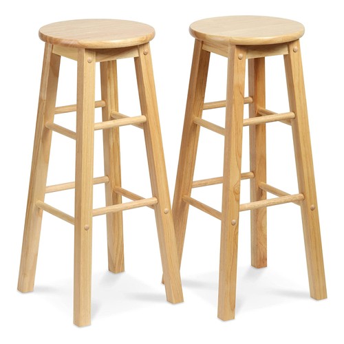 Wood classic round seat - wood, 29