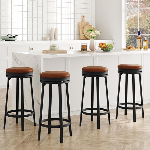 Bar stools set backless - bar,